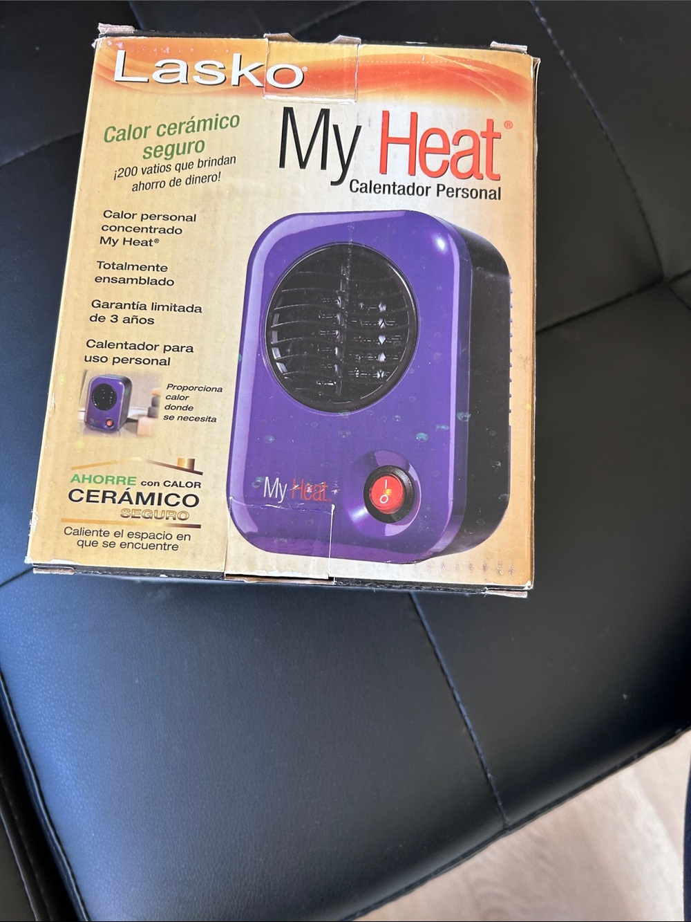Lasko My Heat Personal Ceramic Heater - Purple
